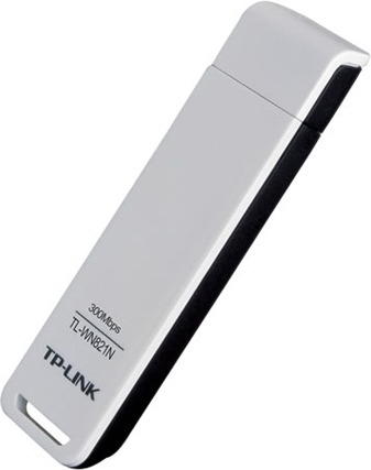 ADAPTOR RETEA TP-LINK , extern wireless 2.4 GHz, USB 2.0, port, 300 Mbps, antena interna x 1, „TL-WN821N” (include TV 0.18lei)