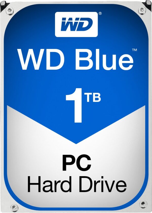 HDD WD 1 TB, Blue, 7.200 rpm, buffer 64 MB, pt. desktop PC, „WD10EZEX”