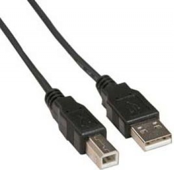 CABLU USB SPACER pt. imprimanta, USB 2.0 (T) la USB 2.0 Type-B (T), 4.5m, black, „SPC-USB-AMBM-15” (include TV 0.18lei)