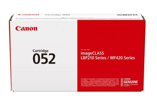 Toner Original Canon Black, CRG-052, pentru LBP-212|LBP-214|LBP-215|MF-421|MF-426|MF-428|MF-429, 3.1K, (timbru verde 1.2 lei) , „2199C002AA”