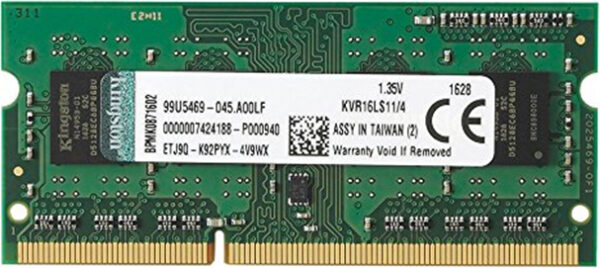 SODIMM Kingston, 4GB DDR3, 1600 MHz, „KVR16LS11/4”
