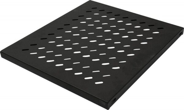RAFT FIX INTELLINET 1U pentru rack 19″, adancime 345mm, sarcina maxima 50Kg, vopsea antistatic, otel 1mm, black „712521”