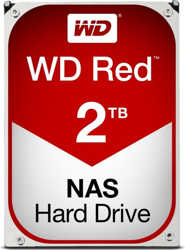HDD WD 2 TB, Red, 5.400 rpm, buffer 64 MB, pt. NAS, „WD20EFRX”