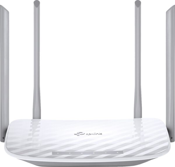 ROUTER TP-LINK wireless 1200Mbps, 4 porturi 10/100Mbps, 4 antene externe, Dual Band AC1200 „Archer C50″/676919/261906 (timbru verde 0.8 lei) 45505734