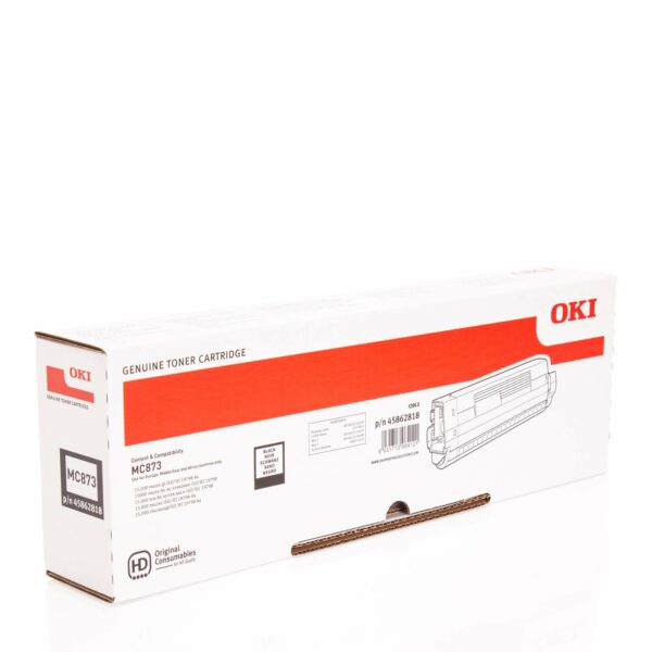 Toner Original Oki Black, 45862818/45862848, pentru MC 873DN, 15K, incl.TV 0 RON, „45862818”
