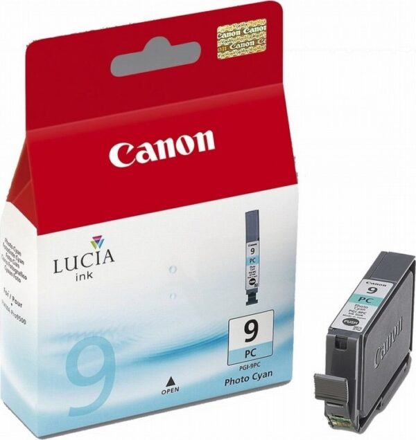 Cartus Cerneala Original Canon Light Cyan, PGI-9PC, pentru Pixma Pro 9500, , (timbru verde 0.15 lei), „BS1038B001AA”