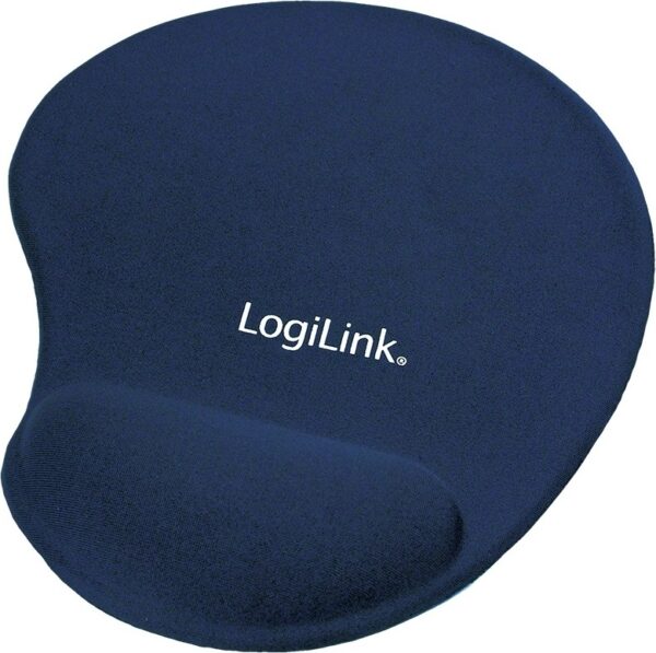 MousePAD LOGILINK, cauciuc si gel, 200 x 220 x 3 mm, albastru, „ID0027B”