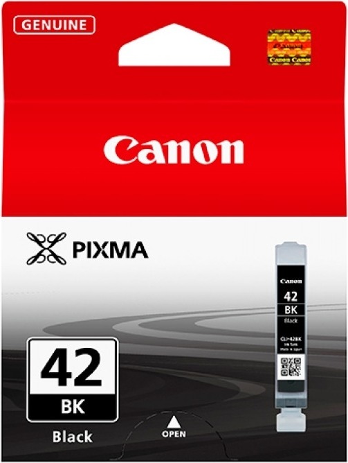 Cartus Cerneala Original Canon Black, CLI42B, pentru Pixma Pro 10|Pro 100, , incl.TV 0.11 RON, „BS6384B001AA”