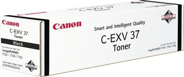 Toner Original Canon Black, EXV37, pentru IR 1730I|IR 1740I|IR 1750I, 15.1K,”CF2787B002AA”