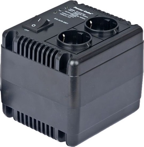 AVR GEMBIRD 500VA/ 300W, 2 x socket Schuko, indicatie status cu LED, sinusoida pura, „EG-AVR-0501” i) (include TV 3.5lei)