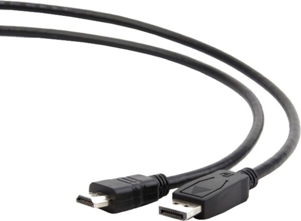 CABLU video GEMBIRD, adaptor DisplayPort (T) la HDMI (T), 3m, negru, „CC-DP-HDMI-3M” (include TV 0.8lei)