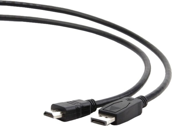 CABLU video GEMBIRD, adaptor DisplayPort (T) la HDMI (T), 3m, negru, „CC-DP-HDMI-3M” (timbru verde 0.8 lei)