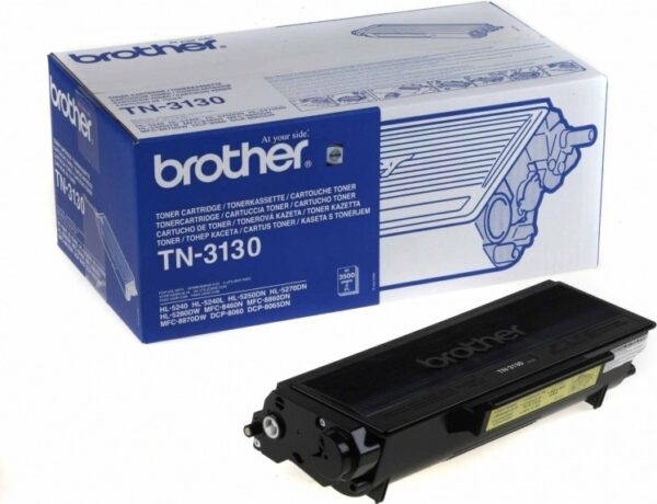 Toner Original Brother Black, TN3130, pentru HL-5240|5250|5270|DCP-8060|8065|MFC-8460|8860|8870, 3.5K, incl.TV 0 RON, „TN3130”