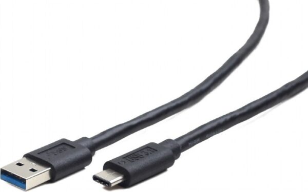 CABLU alimentare si date GEMBIRD, pt. smartphone, USB 3.0 (T) la USB 3.1 Type-C (T), 1.8m, negru, „CCP-USB3-AMCM-6” (include TV 0.06 lei)