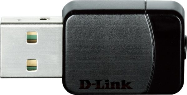 ADAPTOR RETEA D-LINK AC600, extern wireless 2.4 GHz | 5 GHz, USB 2.0, port, 600 Mbps, antena interna x 1, „DWA-171” 45505672 (timbru verde 0.18 lei)