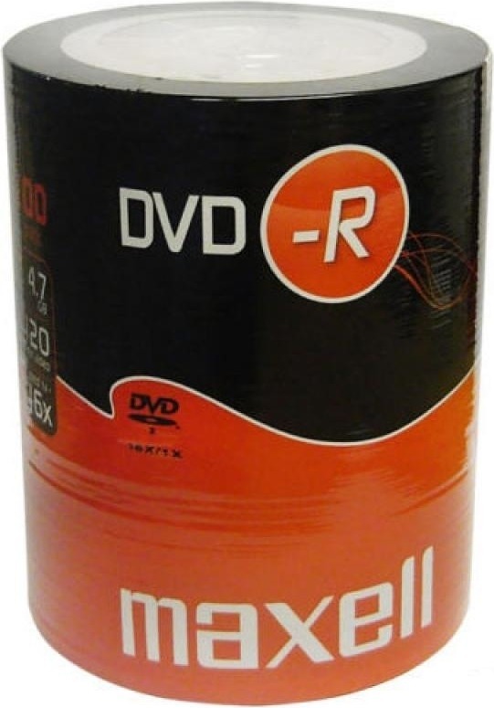 DVD-R MAXELL 4.7GB, 120min, viteza 16x, 100 buc, Single Layer, spindle, „DVD-R-4.7GB-16X-SHR100-MXL”