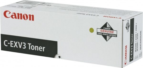 Toner Original Canon Black, EXV3, pentru IR 2200|IR 2200I|IR 2220|IR 2800|IR 3300|IR 3300I|IR 3320|IR 3320I, 15K,”CF6647A002AA”