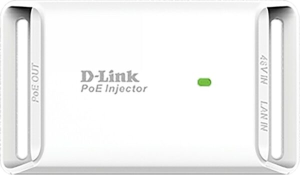 INJECTOR PoE D-LINK 1 port Gigabit, compatibil IEEE 802.3af, „DPE-101GI”(include TV 1.75lei)