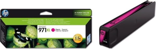 Cartus Cerneala Original HP Magenta, nr.971XL, pentru OfficeJet Pro 251|276|8100|8600, , (timbru verde 0.15 lei), „CN627AE”