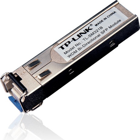 MODUL SFP TP-LINK Single-mode, conector LC, 1000Base-BX WDM Bi-Directional, TX:1310nm/RX:1550nm, pana la 10km „TL-SM321B”