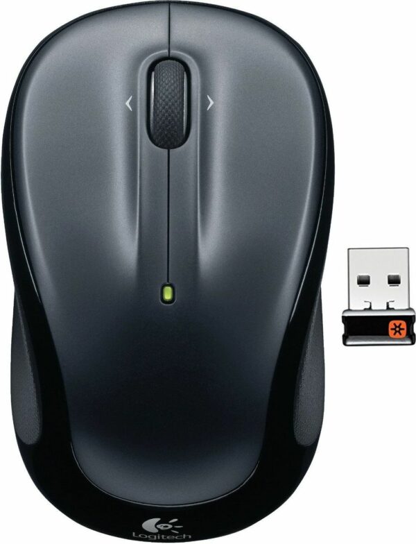 MOUSE LOGITECH, „M325”, PC sau NB, wireless, 2.4GHz, optic, 1000 dpi, butoane/scroll 3/1, , gri, „910-002142” (include TV 0.18lei)