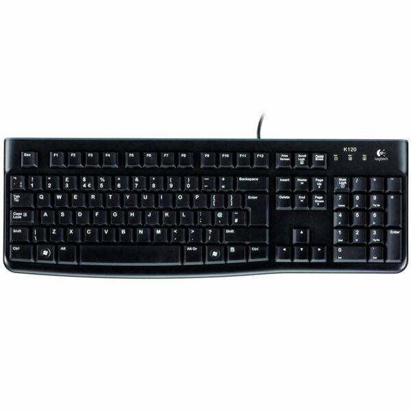 TASTATURA LOGITECH USB, black, „K120” „920-002509” (timbru verde 0.8 lei)