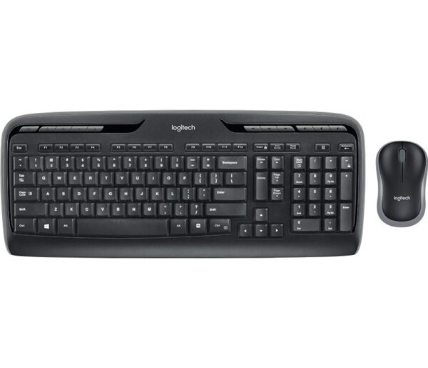 KIT wireless LOGITECH, tastatura wireless multimedia „MK330” + mouse wireless 1000dpi, 3 butoane „M215”, black, „MK330” „920-003999” (timbru verde 0.8 lei)