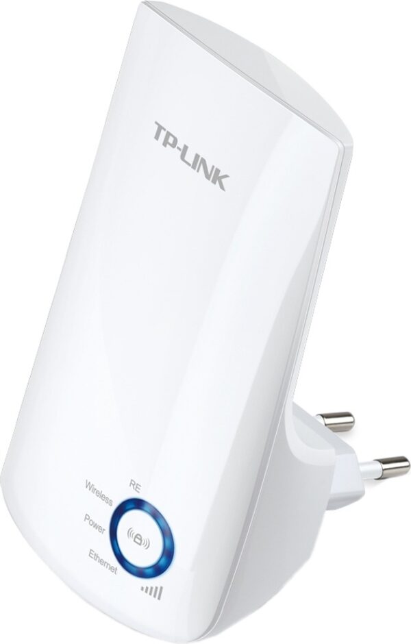 RANGE EXTENDER TP-LINK wireless 300Mbps, 1 port 10/100Mbps, 2 antene interne, 2.4GHz „TL-WA850RE” 483270 (timbru verde 2 lei) 45504687