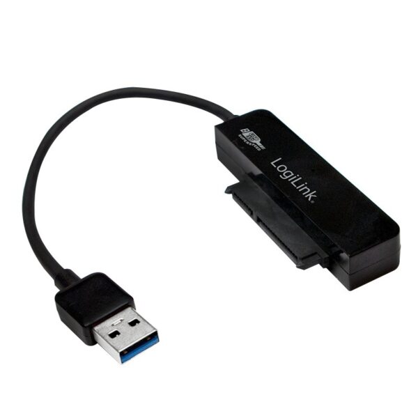 CABLU USB LOGILINK adaptor, USB 3.0 (T) la S-ATA (T), 6cm, adaptor USB la HDD S-ATA 2.5″, negru, „AU0012A” (include TV 0.06 lei)