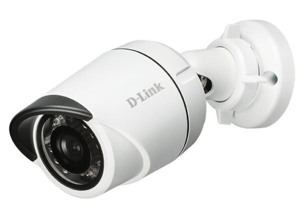 CAMERA IP D-Link, bullet, pt. interior | exterior, dist. IR 20 m, tip lentila fixa 3.6 mm, 3 Mpx, cu fir, microfon nu, PoE da, carcasa metal, slot SD card nu, „DCS-4703E” (timbru verde 0.8 lei)