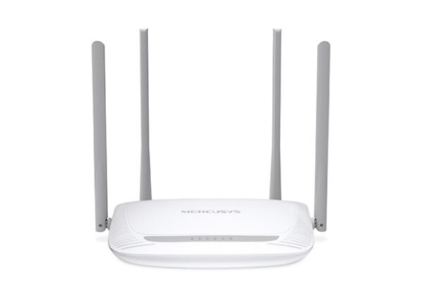 ROUTER MERCUSYS wireless 300Mbps, 4 porturi 10/100Mbps, 4 x antene externe „MW325R” (timbru verde 0.8 lei) /45505975