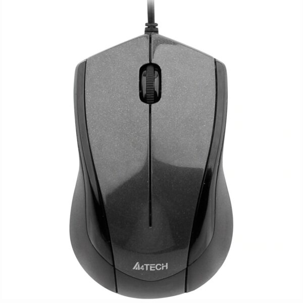 MOUSE A4tech, „N 400”, PC sau NB, cu fir, USB, optic, 1000 dpi, butoane/scroll 3/1, , negru, „N-400-1” (include TV 0.18lei)