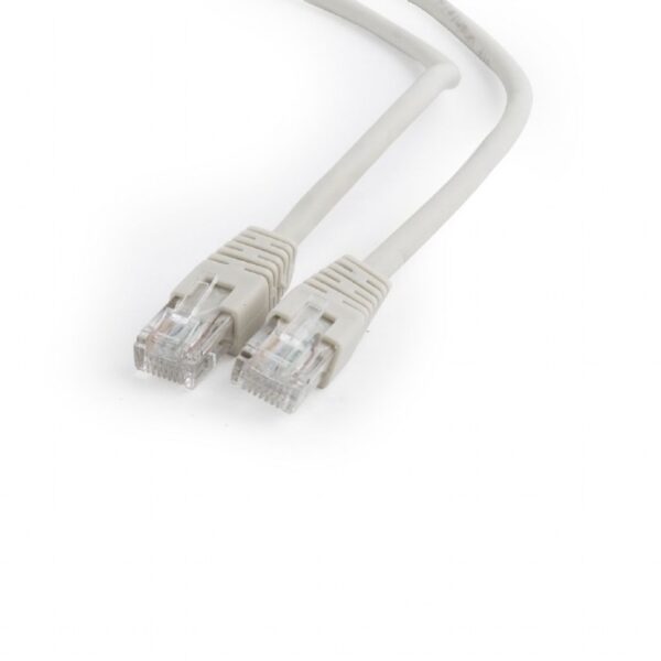 PATCH CORD UTP GEMBIRD Cat6, cupru-aluminiu, 10 m, gri, AWG26, „PP6U-10M” (timbru verde 0.18 lei)