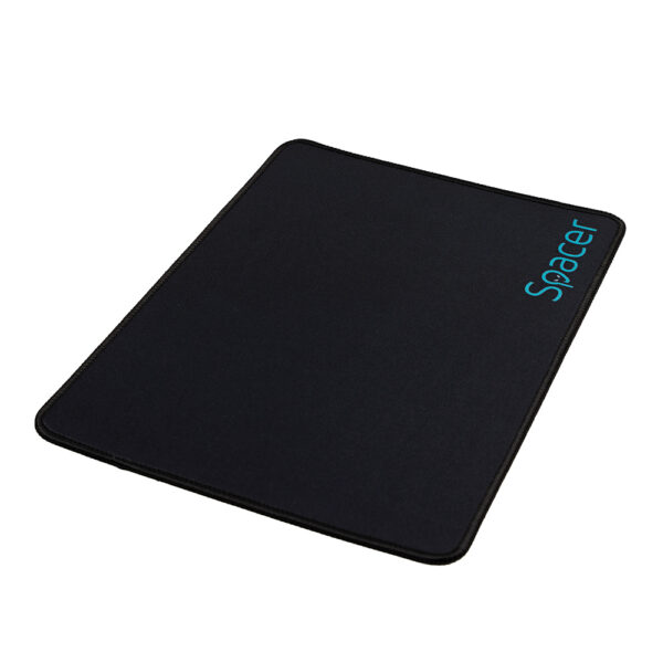 MousePAD SPACER gaming, cauciuc si material textil, 450 x 400 x 3 mm, negru „SP-PAD-GAME-L”/ 46500607