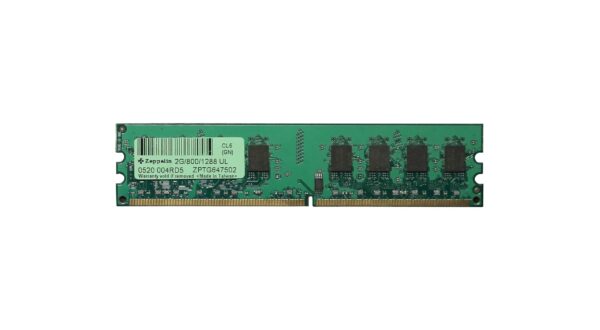 Memorie DDR Zeppelin DDR2 2 GB, frecventa 800 MHz, 1 modul, „ZE-DDR2-2G800-b”