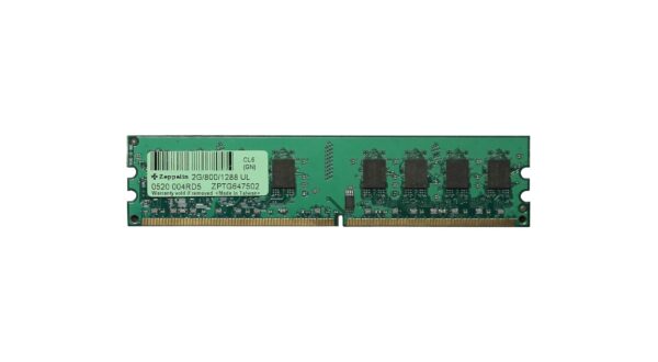 Memorie DDR Zeppelin DDR2 2GB frecventa 800 MHz, 1 modul, „ZE-DDR2-2G800-b”