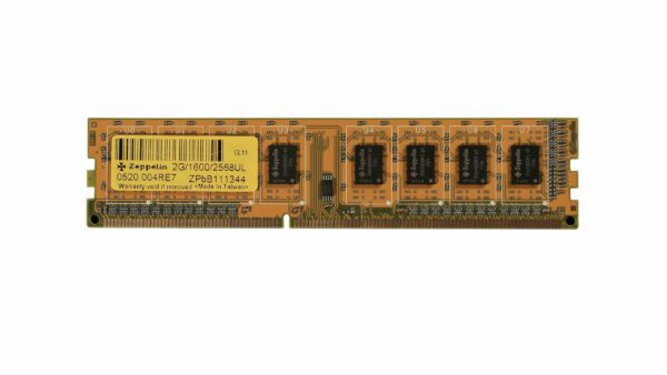 Memorie DDR Zeppelin DDR3 2GB frecventa 1600 MHz, 1 modul, „ZE-DDR3-2G1600b”