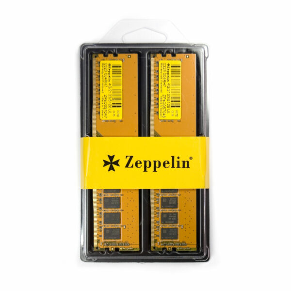 Memorie DDR Zeppelin DDR4 8GB frecventa 2133 Mhz (kit 2x 4GB) dual channel kit (retail) „ZE-DDR4-8G2133-KIT”