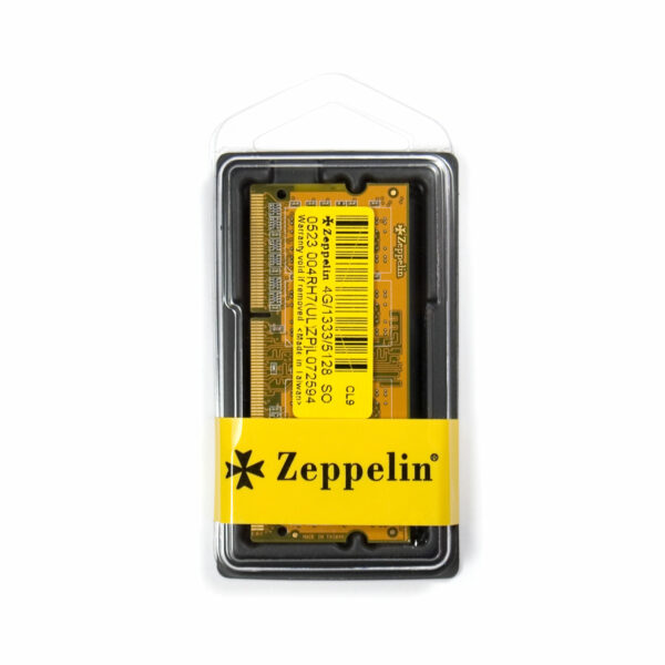 SODIMM Zeppelin, DDR3 4GB, 1333 MHz, retail „ZE-SD3-4G1333”