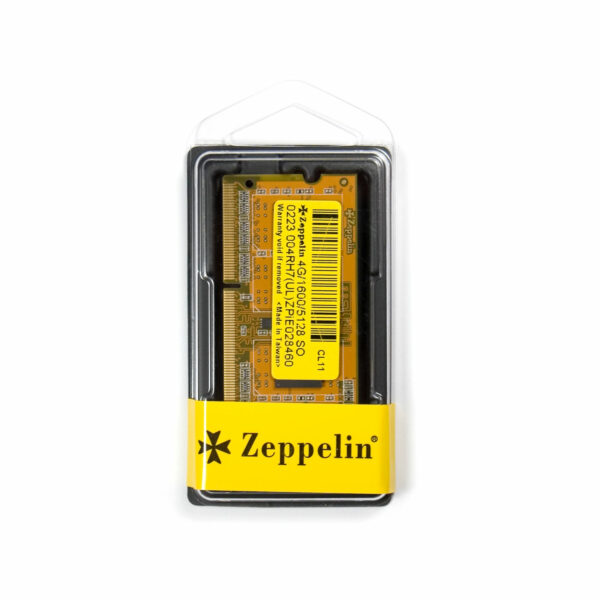 SODIMM Zeppelin, DDR3 4GB, 1600 MHz, „ZE-SD3-4G1600”