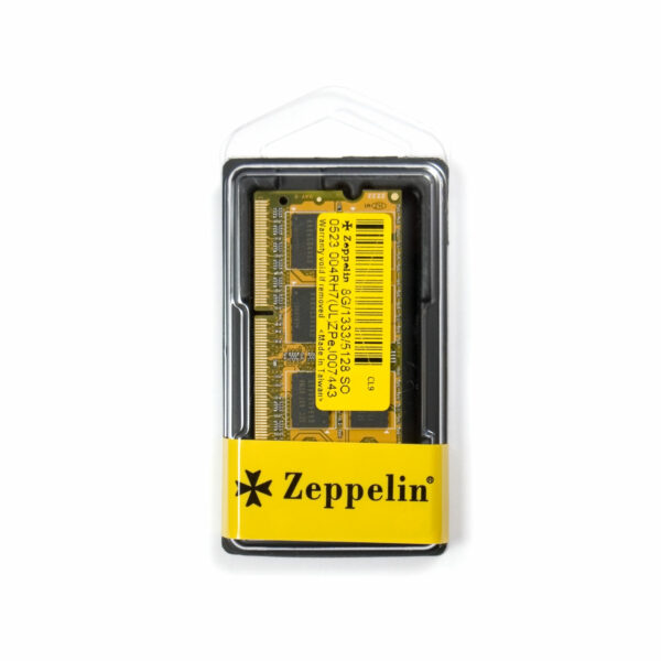 SODIMM Zeppelin, DDR3 8GB, 1333 MHz, retail „ZE-SD3-8G1333”