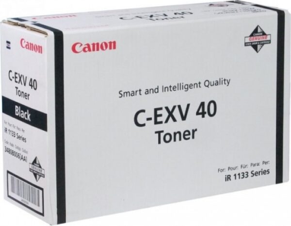 Toner Original Canon Black, EXV40, pentru IR 1133|IR 1133A|IR 1133IF, 6K,”CF3480B006AA”