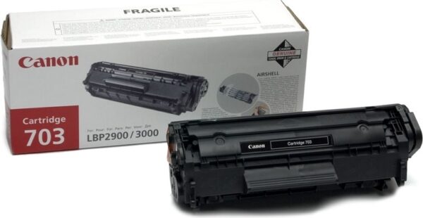Toner Original Canon Black, CRG-703, pentru MF-6530|MF-6540|MF-6550|MF-6560|MF-6580, 2.5K, incl.TV 0.8 RON, „CR7616A005AA”