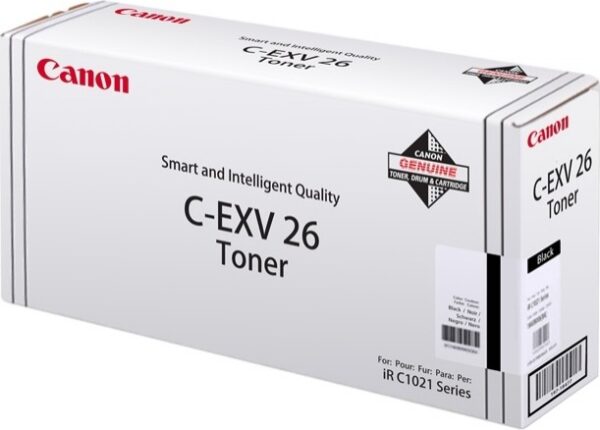 Toner Original Canon Black, EXV26BK, pentru IR C1021I|IR C1028I|IR C1028IF, 6K,”CF1660B006AA”