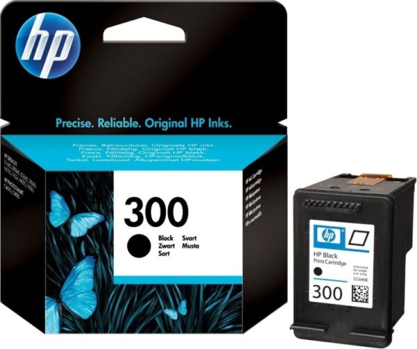 Cartus Cerneala Original HP Black, nr.300, pentru DJ D2530|2560|2660|5560|F2420|2480|4280|PS C4680|4780, , (timbru verde 0.15 lei), „CC640EE”