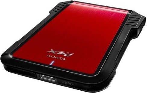 RACK extern ADATA, pt HDD/SSD, 2.5 inch, S-ATA3, interfata PC USB 3.1, plastic, negru cu rosu, „AEX500U3-CRD” (timbru verde 0.8 lei)