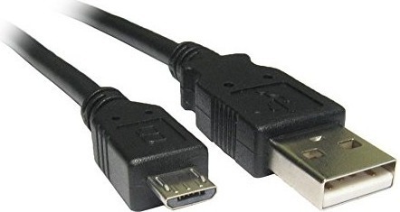 CABLU alimentare si date SPACER, pt. smartphone, USB 2.0 (T) la Micro-USB 2.0 (T), 1m, Fast charging, 2.4A, Full cooper, Black, „SPDC-mUSB” (include TV 0.06 lei)