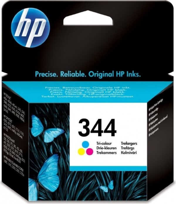 Cartus Cerneala Original HP Color, nr.344, pentru DJ460C|5740|574x|65xx|PSC1600|1610|2350|2610, , (timbru verde 0.15 lei), „C9363EE”