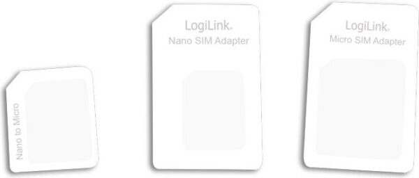 ADAPTOR LOGILINK pt. SIM, de la nano SIM, la standard SIM „AA0047” (include TV 0.18lei)
