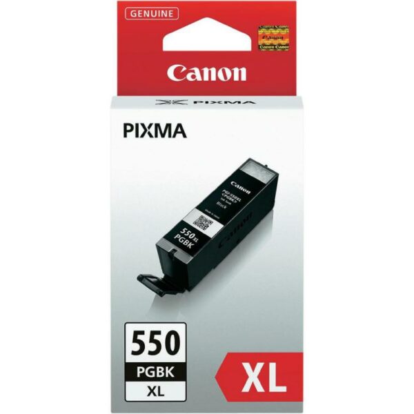 Cartus Cerneala Original Canon Black, PGI-550XL, pentru Pixma IP-7250|8750|IX-6850|MG-5450|5550|5650|6350|6450|6650|7150|7550|MX-725|925, 22ml, (timbru verde 0.15 lei), „BS6431B001AA”